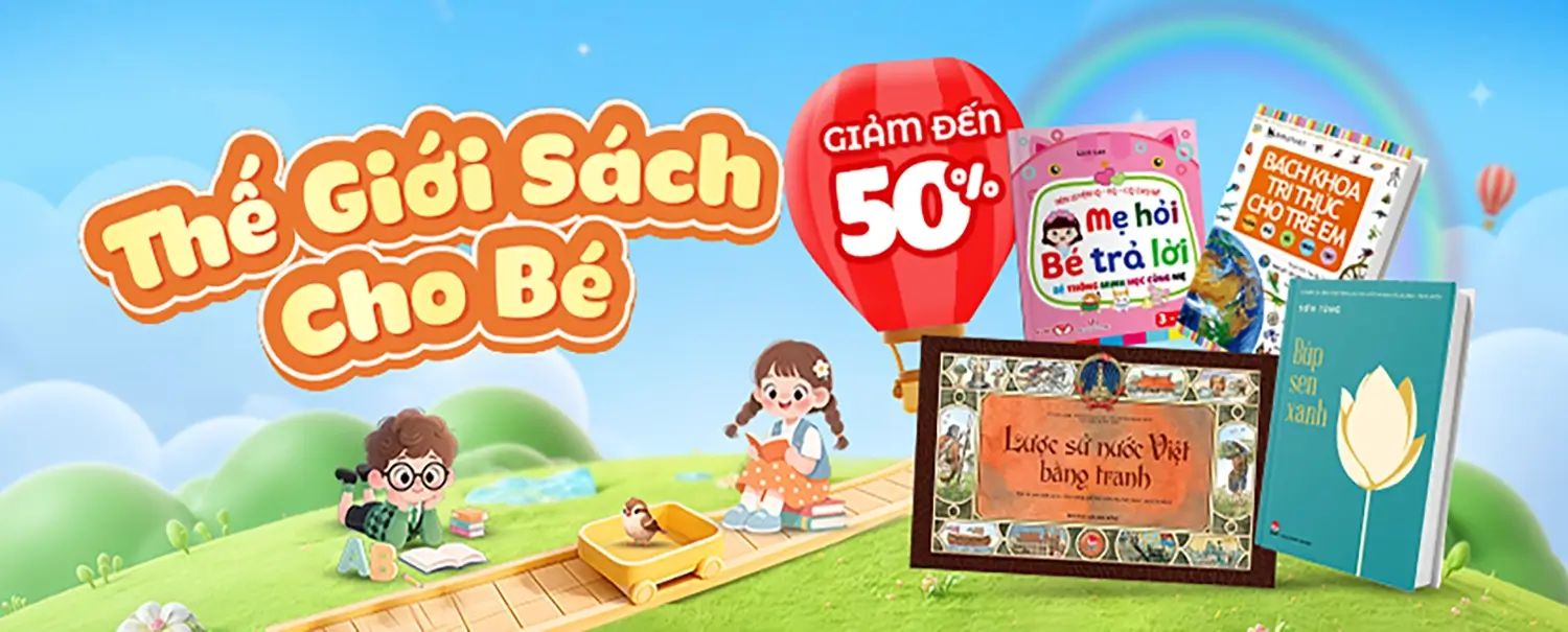 Banner Thế Giới Sách Cho Bé